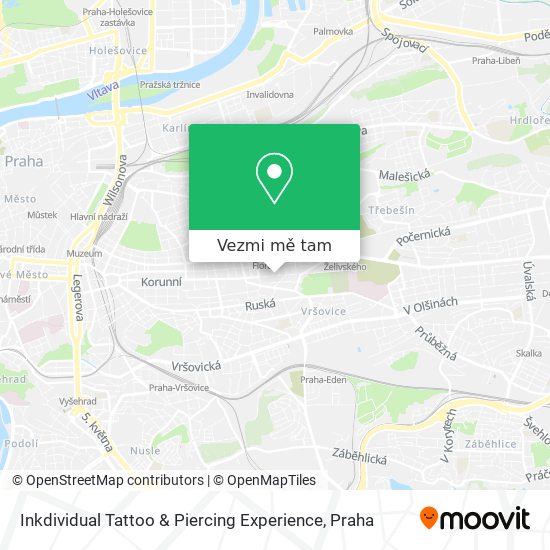 Inkdividual Tattoo & Piercing Experience mapa