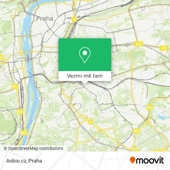 Anbio.cz mapa