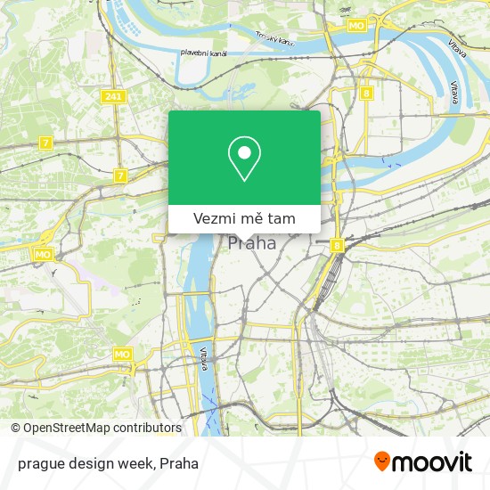 prague design week mapa