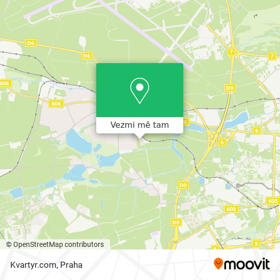 Kvartyr.com mapa