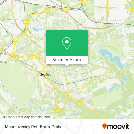 Maso-uzeniny Petr Bárta mapa