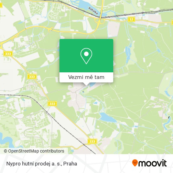 Nypro hutní prodej a. s. mapa