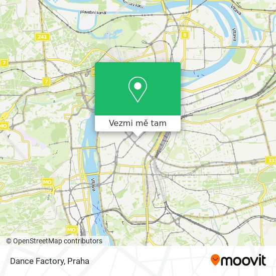 Dance Factory mapa