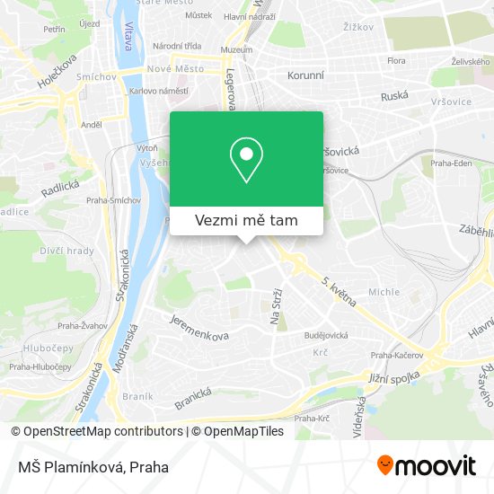 MŠ Plamínková mapa