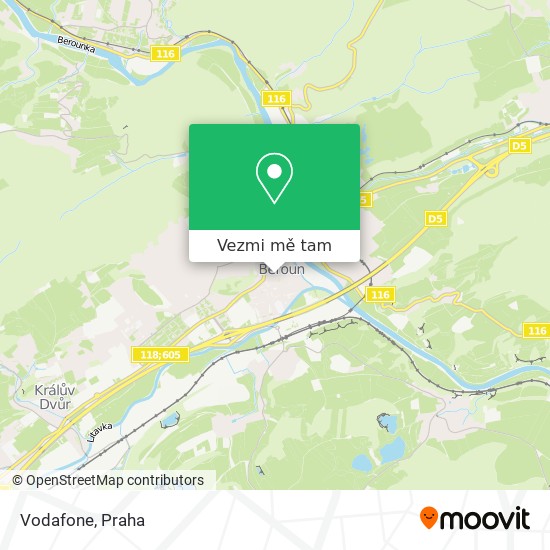 Vodafone mapa