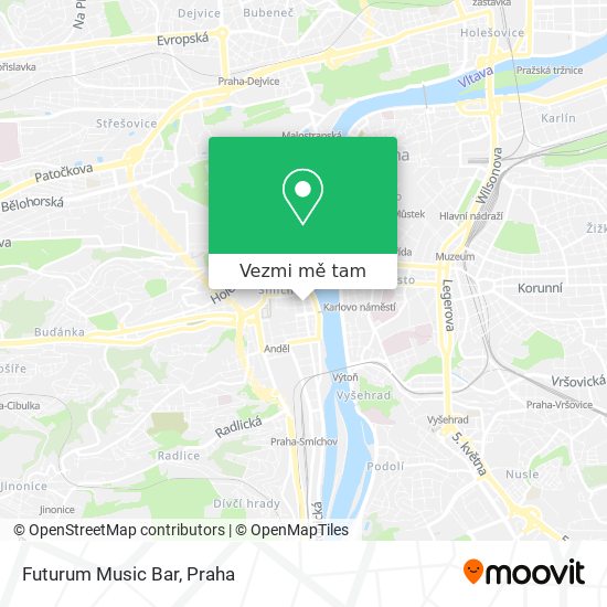 Futurum Music Bar mapa