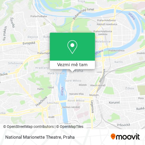 National Marionette Theatre mapa