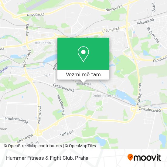 Hummer Fitness & Fight Club mapa