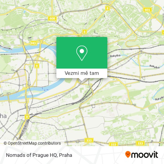 Nomads of Prague HQ mapa