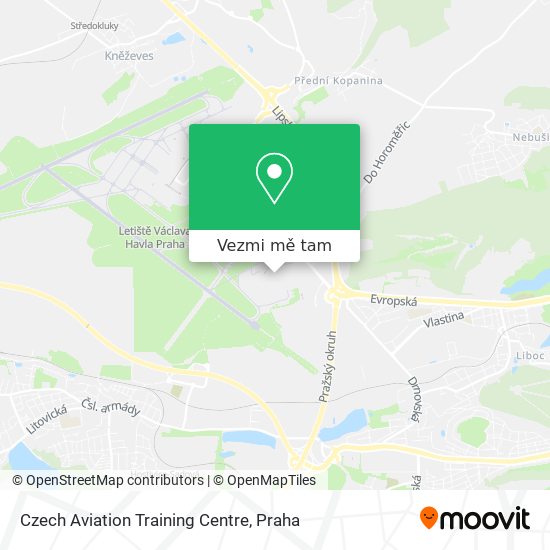 Czech Aviation Training Centre mapa