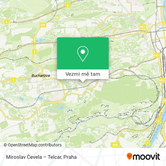 Miroslav Čevela – Telcar mapa