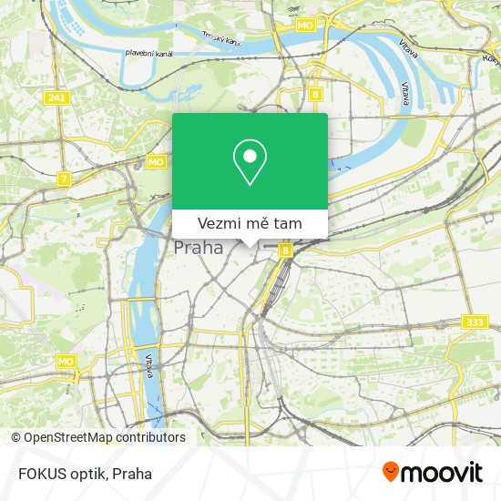 FOKUS optik mapa