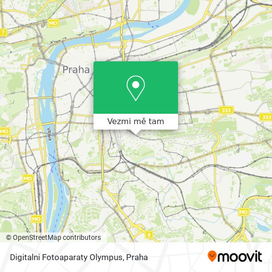 Digitalni Fotoaparaty Olympus mapa