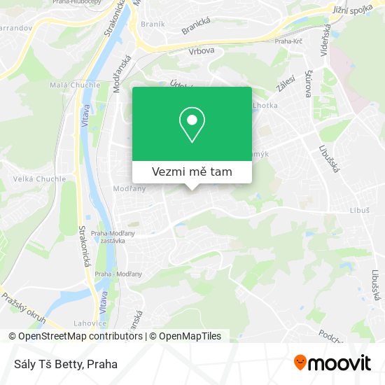 Sály Tš Betty mapa