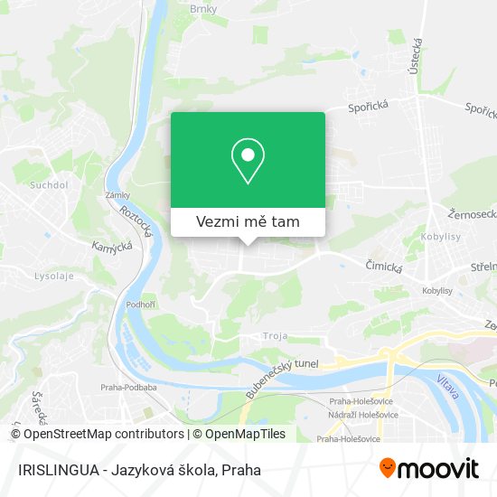 IRISLINGUA - Jazyková škola mapa