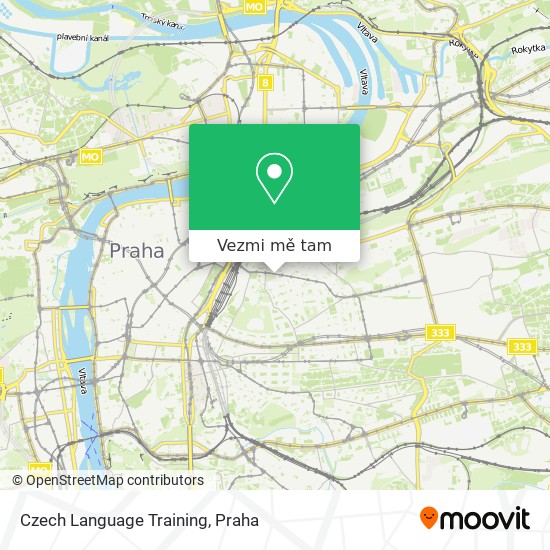 Czech Language Training mapa