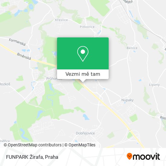 FUNPARK Žirafa mapa