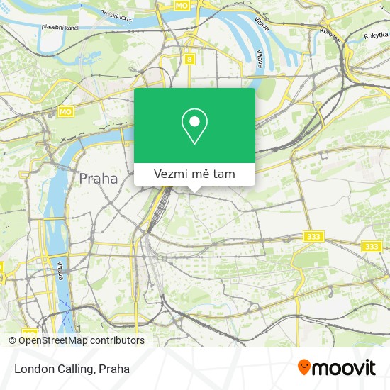 London Calling mapa