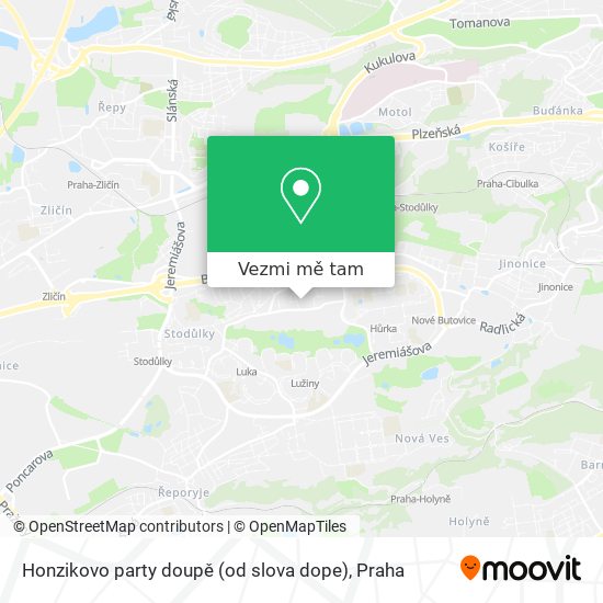 Honzikovo party doupě (od slova dope) mapa