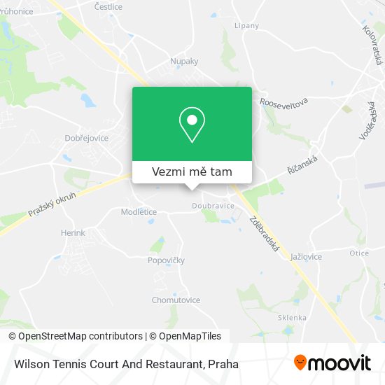 Wilson Tennis Court And Restaurant mapa