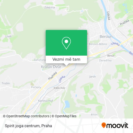 Spirit joga centrum mapa