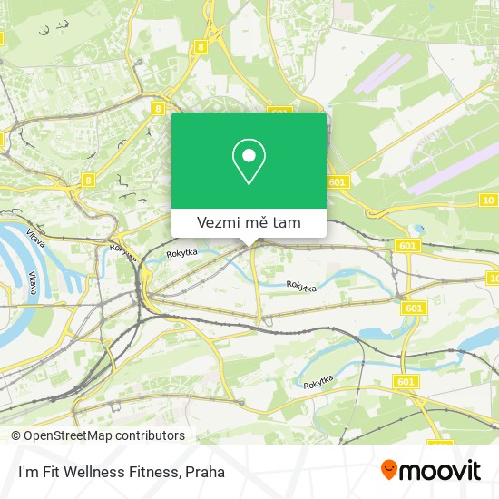 I'm Fit Wellness Fitness mapa