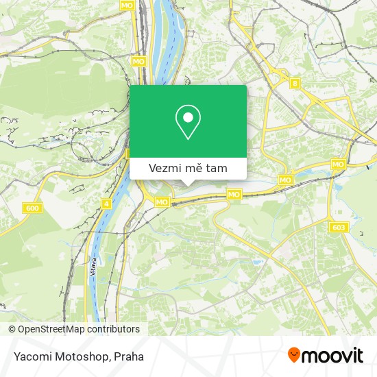 Yacomi Motoshop mapa