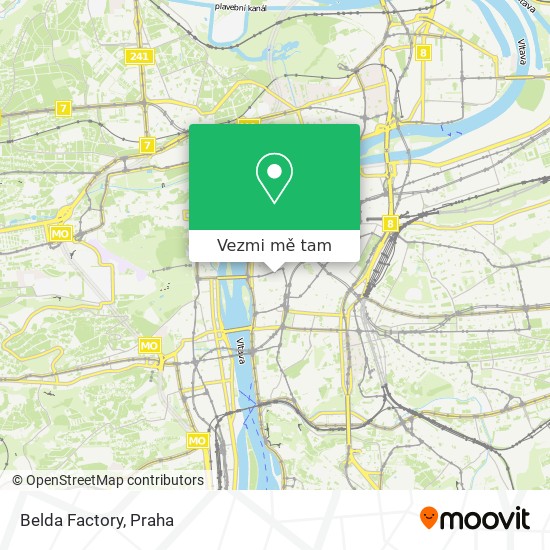 Belda Factory mapa