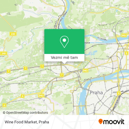 Wine Food Market mapa