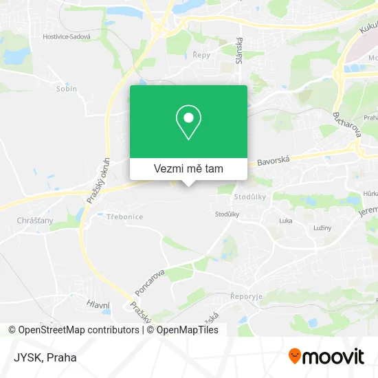 JYSK mapa