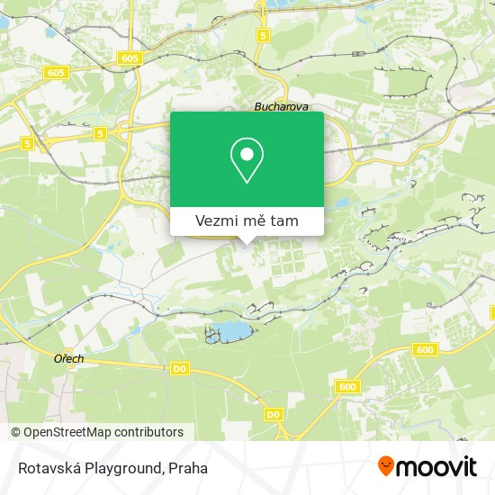 Rotavská Playground mapa