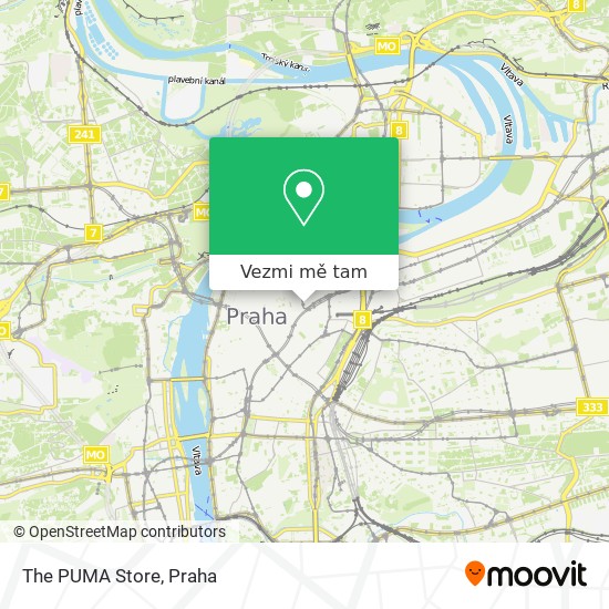 The PUMA Store mapa