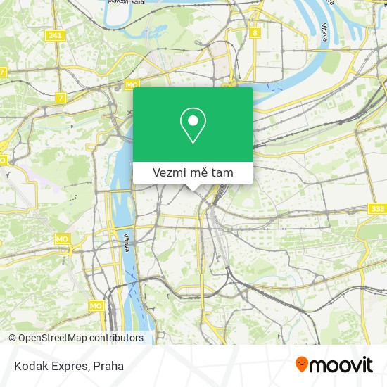 Kodak Expres mapa