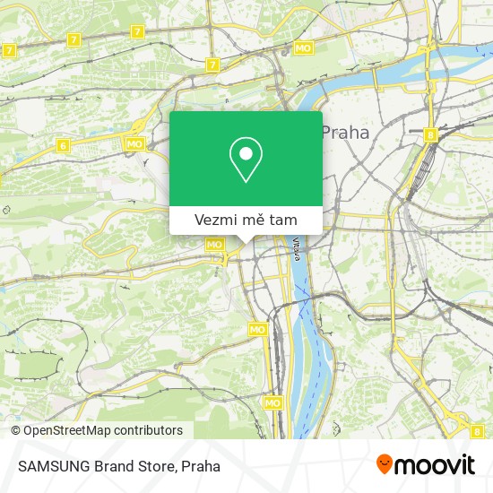 SAMSUNG Brand Store mapa