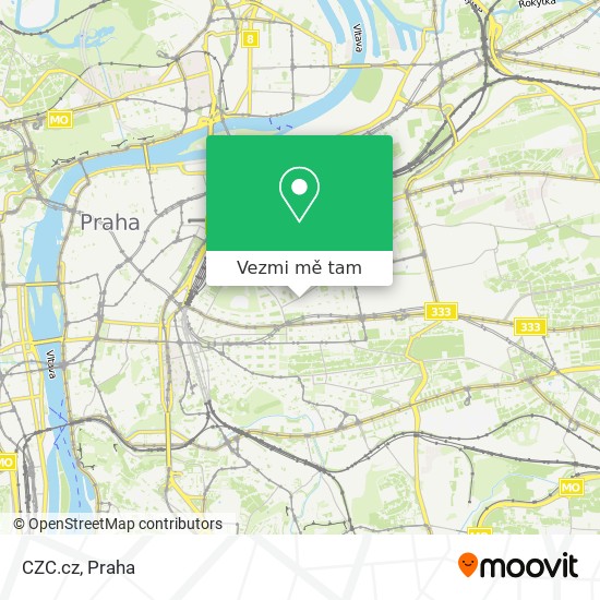 CZC.cz mapa