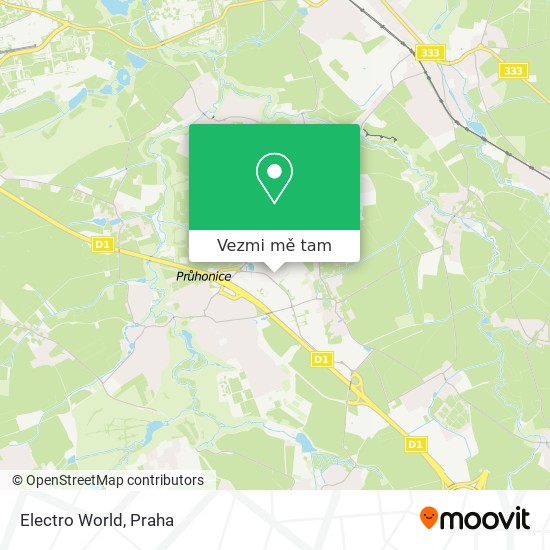 Electro World mapa