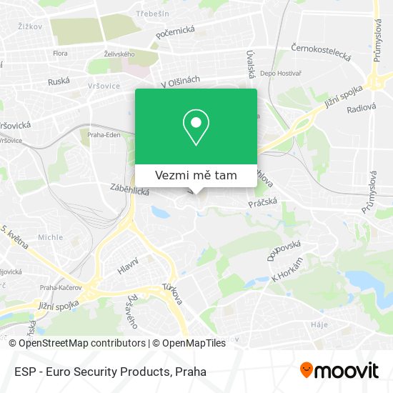 ESP - Euro Security Products mapa