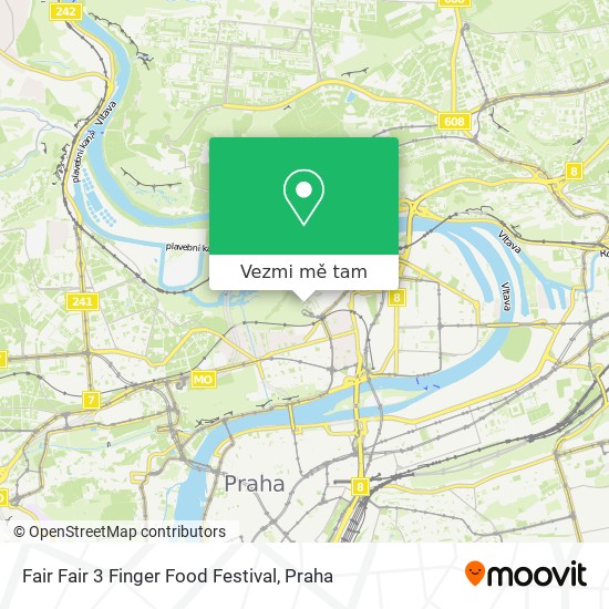 Fair Fair 3 Finger Food Festival mapa