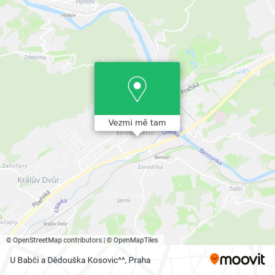 U Babči a Dědouška Kosovic^^ mapa