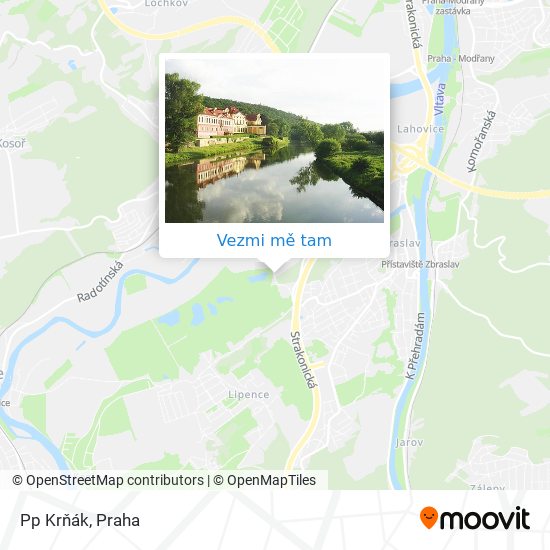 Pp Krňák mapa
