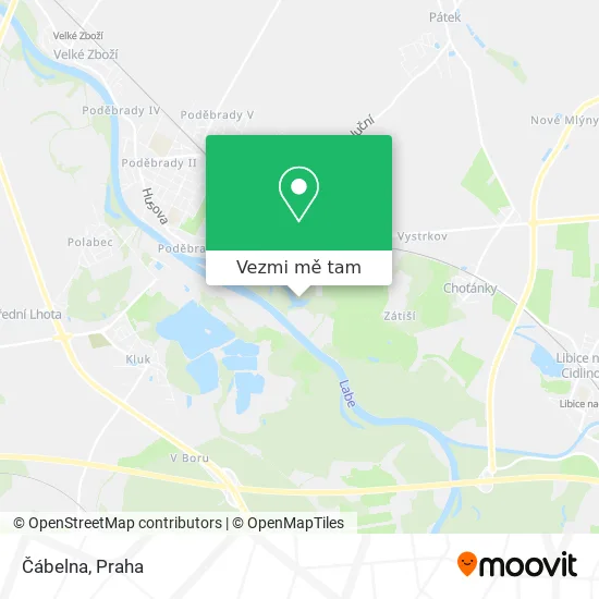 Čábelna mapa