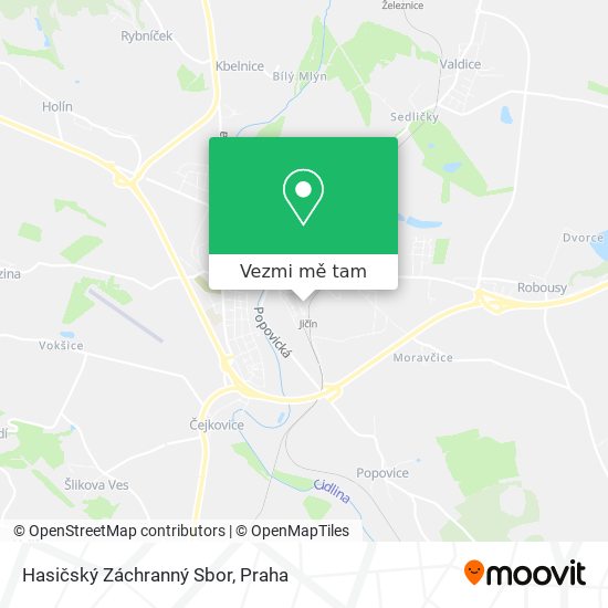 Hasičský Záchranný Sbor mapa