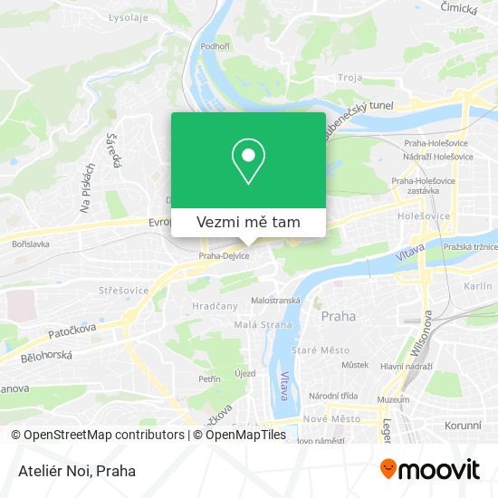 Ateliér Noi mapa