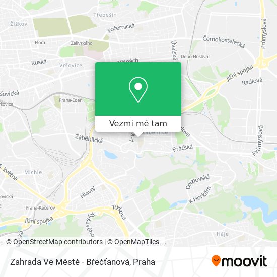 Zahrada Ve Městě - Břečťanová mapa