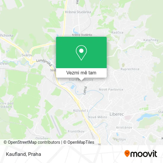 Kaufland mapa