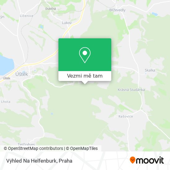 Výhled Na Helfenburk mapa