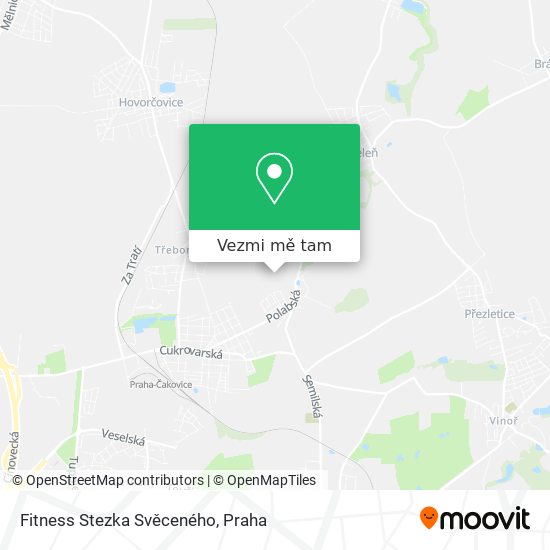 Fitness Stezka Svěceného mapa