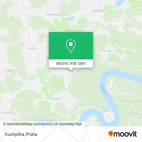 Kuchyňka mapa