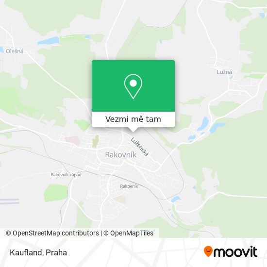 Kaufland mapa