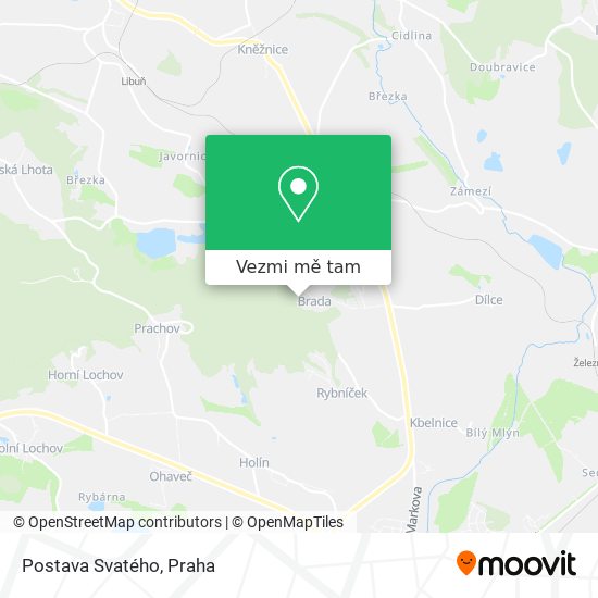 Postava Svatého mapa